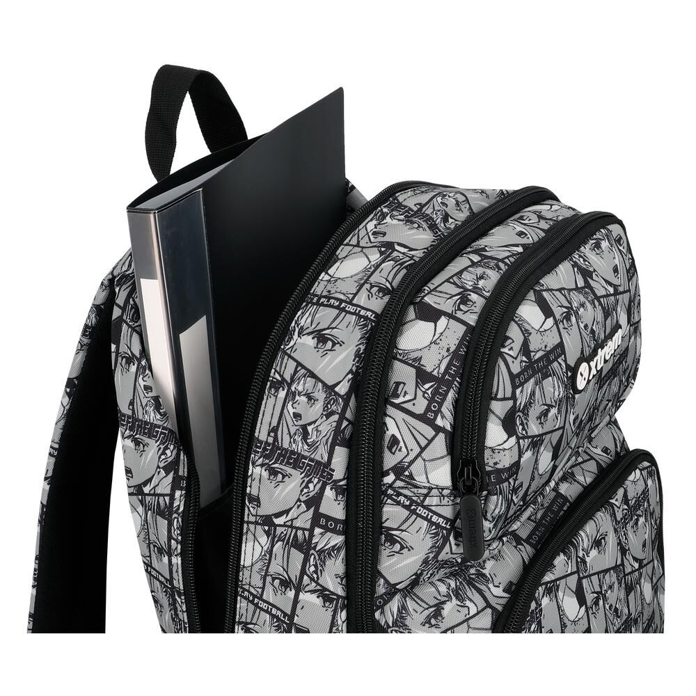 Mochila Xtrem Hopper 2.0 6xt C&oacute;mic Gris image number 6.0