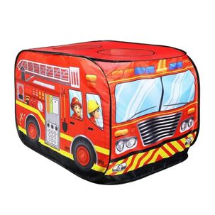 Carpa Armable Camion De Bomberos Niños Juego Infantil