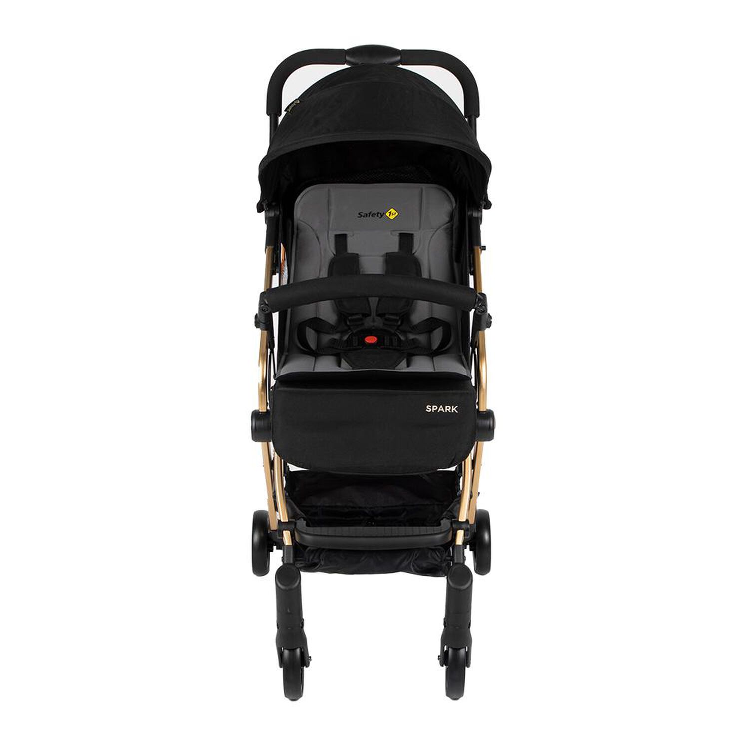Coche De Paseo Safety Spark Golden Black image number 1.0