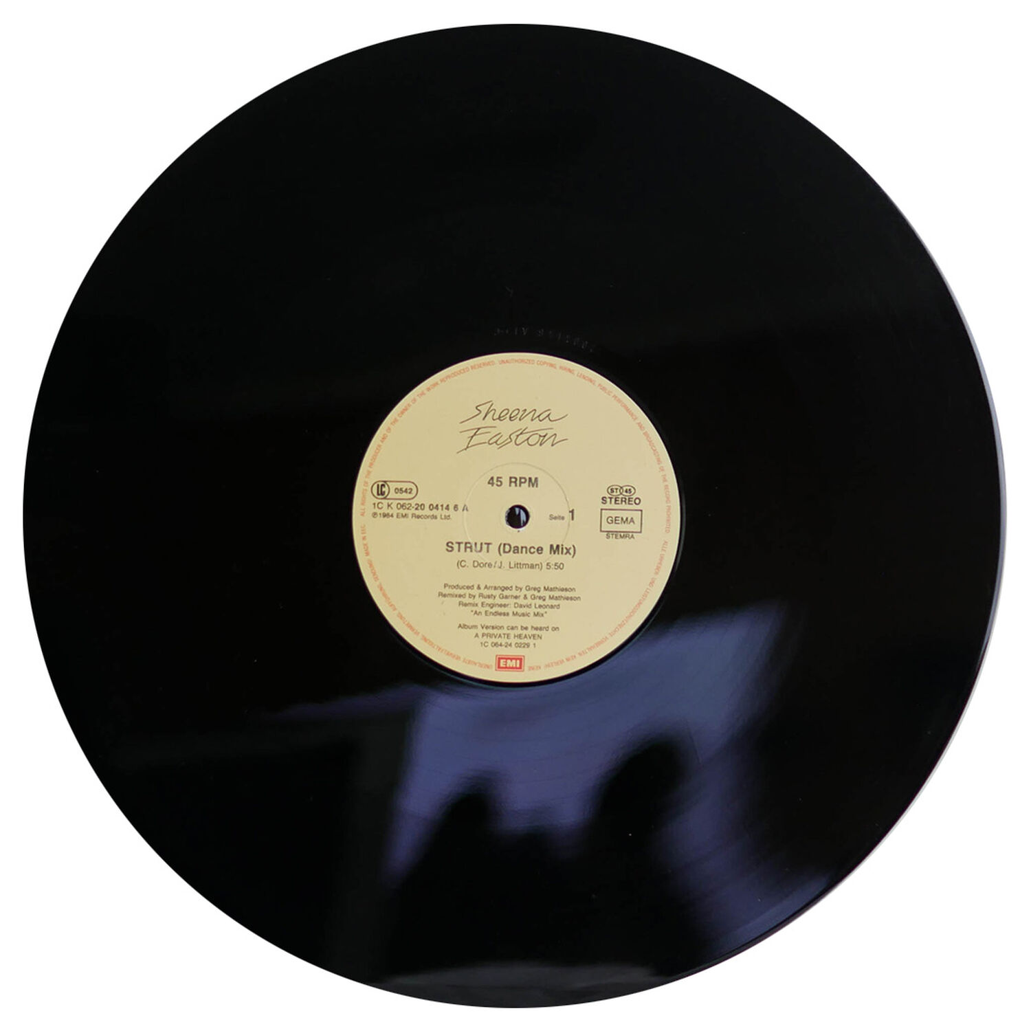 Sheena Easton - Strut | 12" Maxi Single Usado image number 2.0