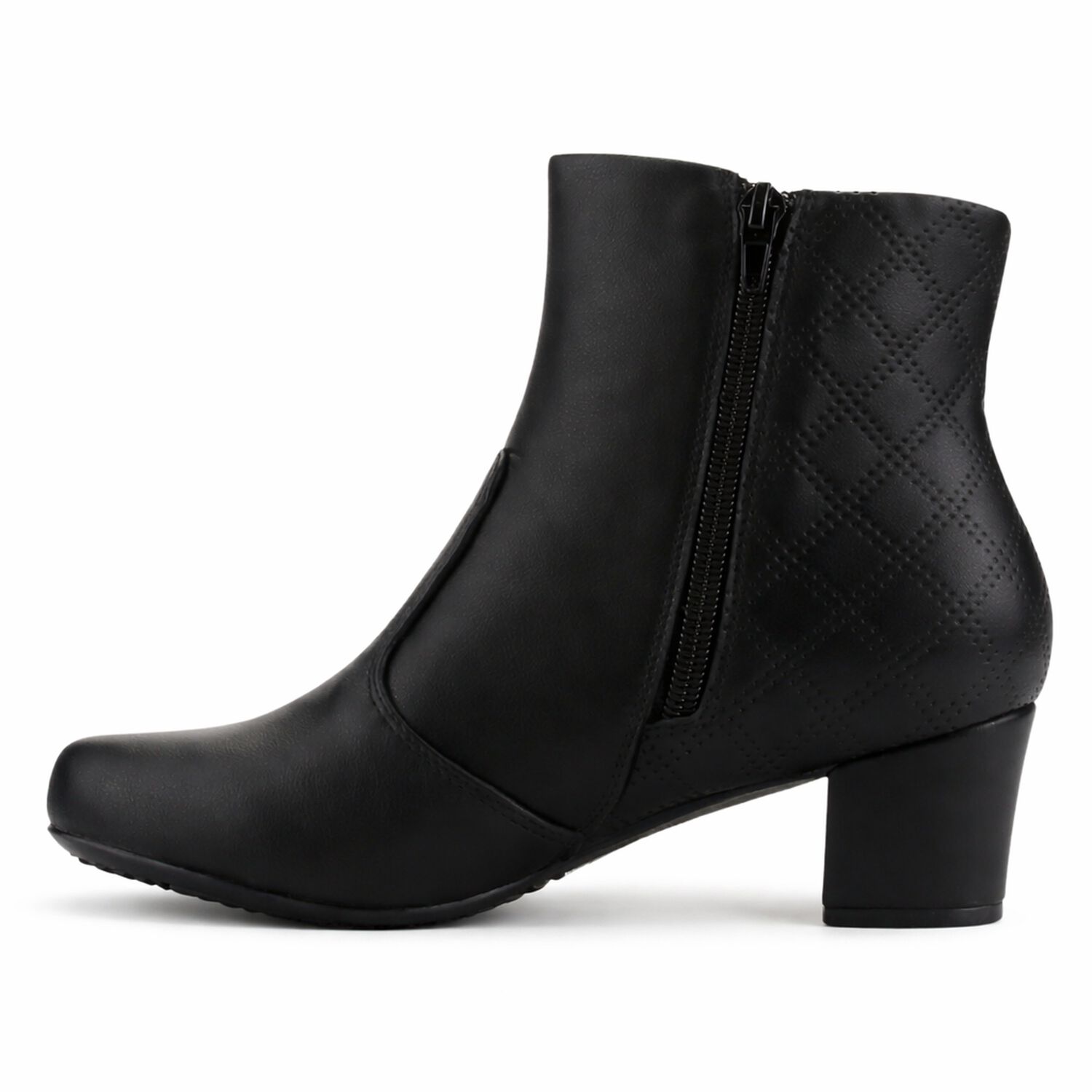 Botin Negro Mujer Casual Chalada Flexib image number 1.0