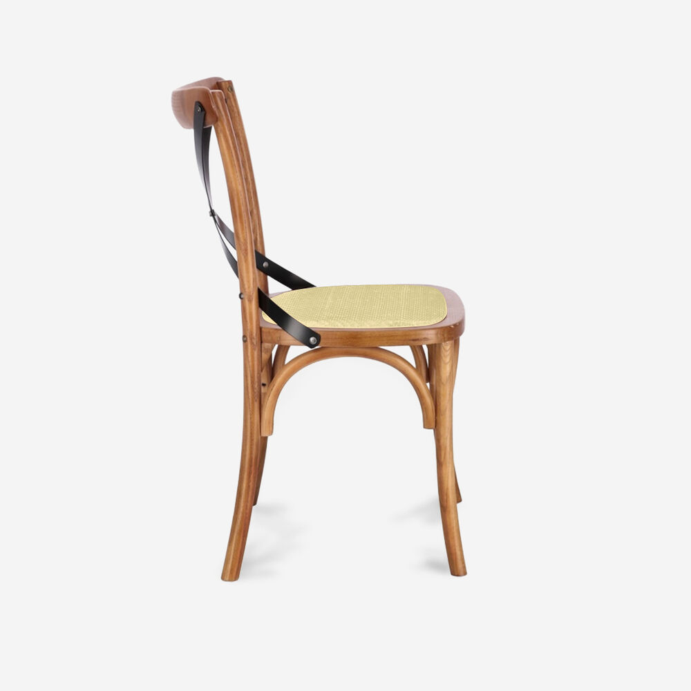 Pack 4 Sillas De Comedor Crossback Madera Natural image number 3.0