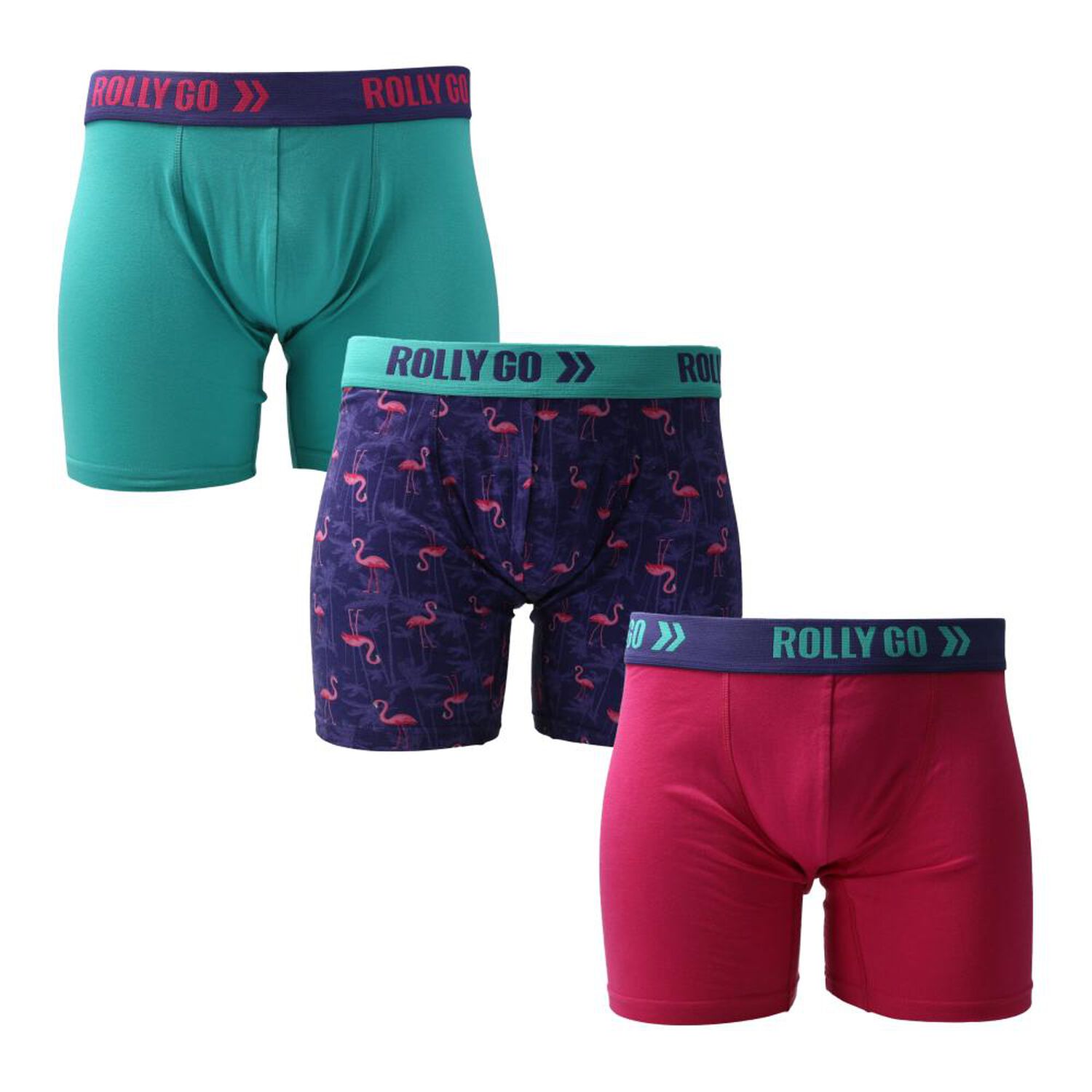Pack Boxer Cl&aacute;sico Hombre Rolly Go / 3 Unidades image number 0.0