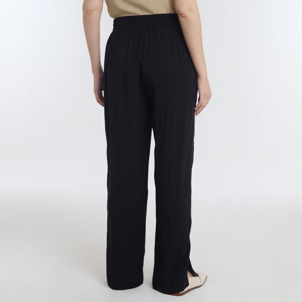 Pantal&oacute;n Full Print Tiro Medio Palazzo Mujer Geeps image number 3.0