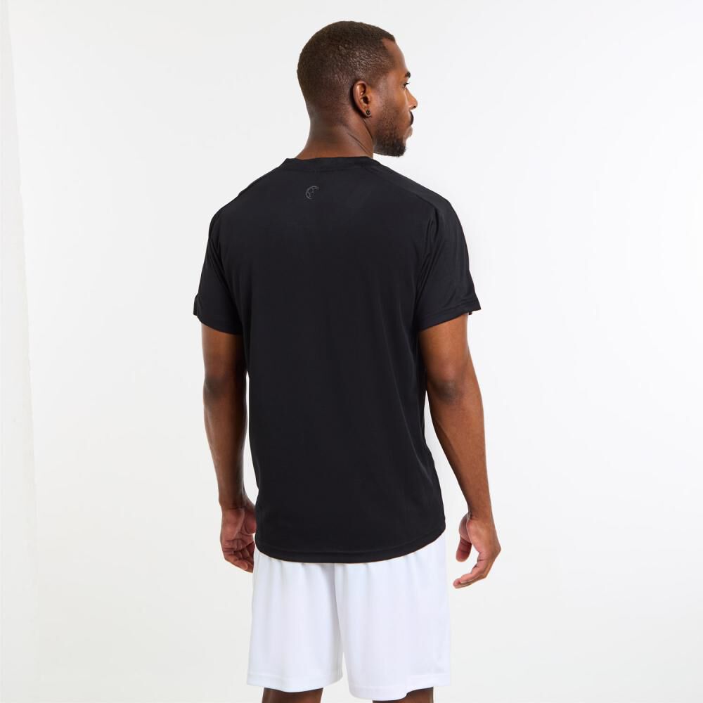 Polera Deportiva Manga Corta Cuello Redondo Hombre Pro Soccer image number 3.0