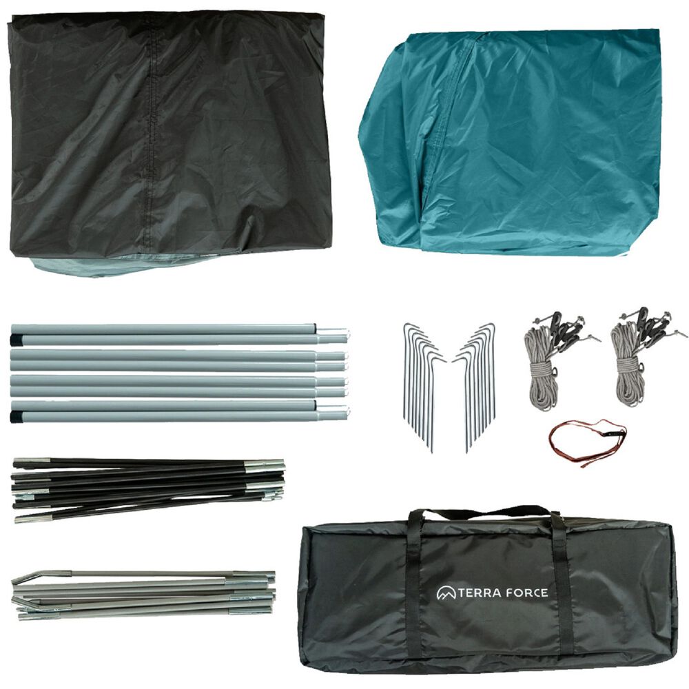 Carpa 3 Estaciones 6 Personas Storm Guard 3k Azul image number 4.0