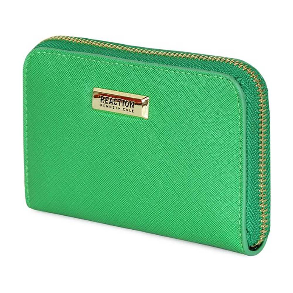 Billetera Mujer Trifold Verde Kenneth Cole image number 1.0