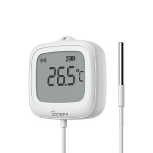 Sensor De Temperatura Con Sonda Y Lcd Sonoff Snzb-02ld Ip65