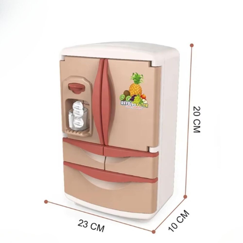 Refrigerador Cocina Spray Simulación Freezer Juguete image number 1.0