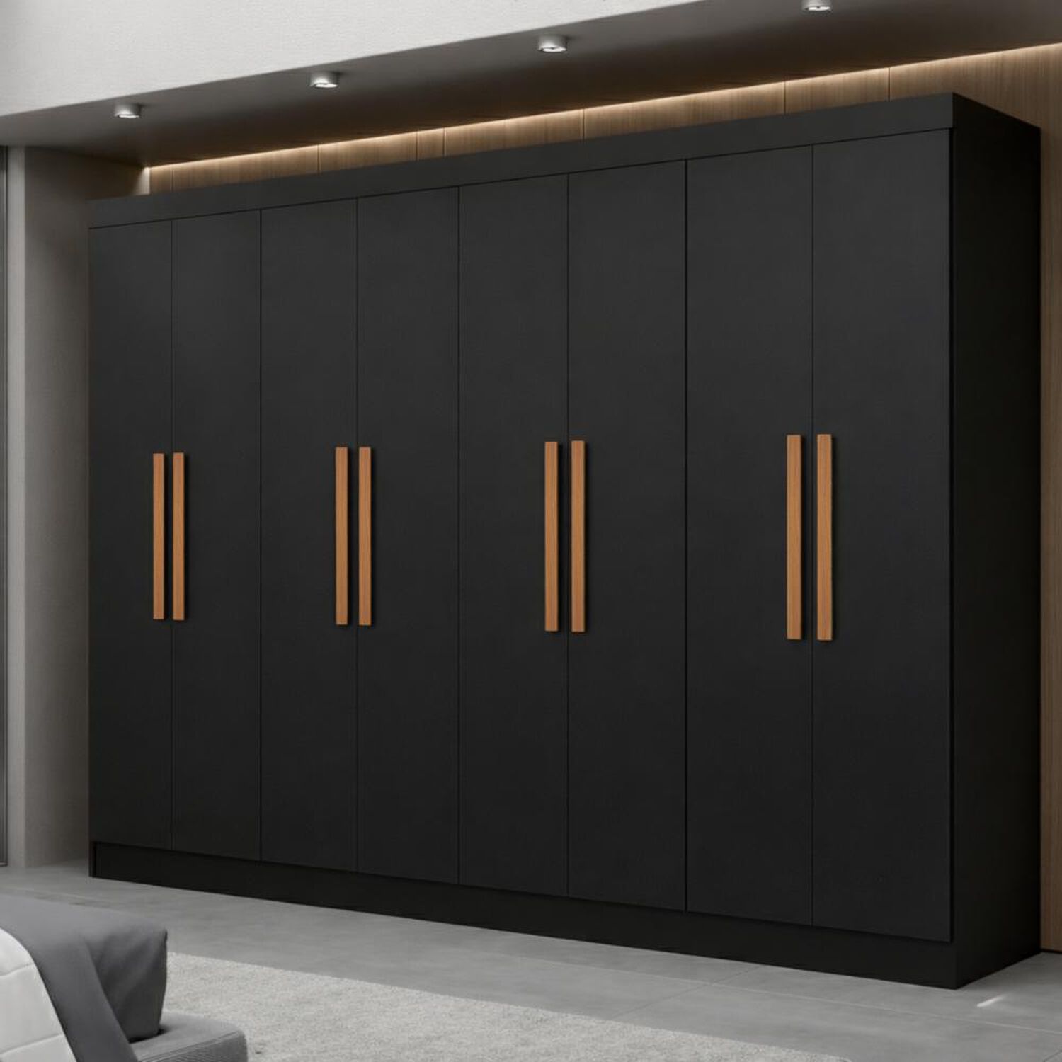 Cl&oacute;set Di Poretti Design Closet Paris / 8 Puertas / 4 Cajones image number 3.0