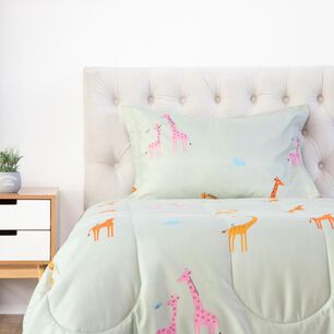 Plumón Infantil Casaideal Kids Jirafa / 1.5 Plazas