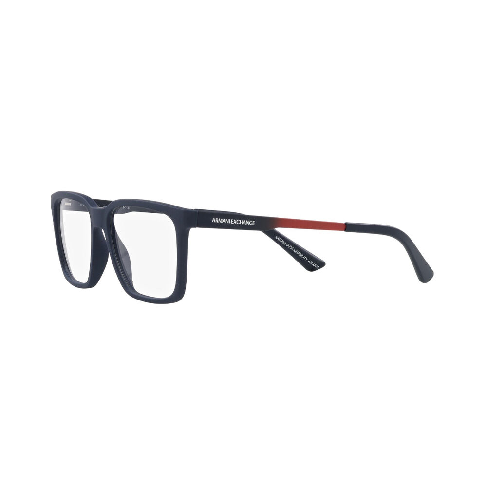 Lentes Ópticos Matte Blue Armani Exchange image number 2.0