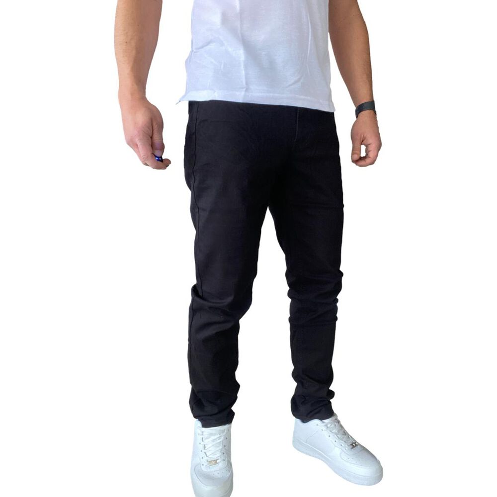 Pantal&oacute;n Tela Elasticado Slim Fit Colores image number 7.0