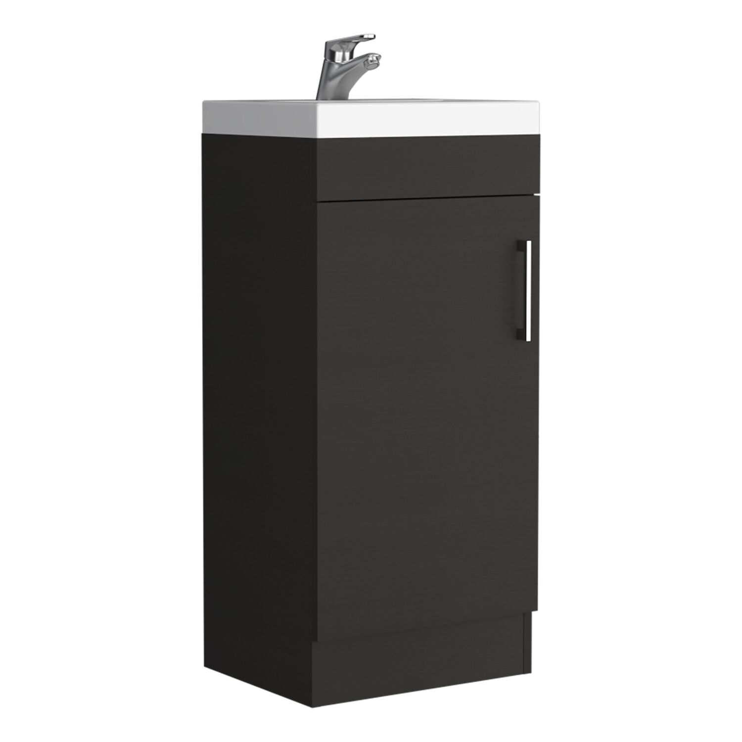 Mueble Vanitorio 1 Puerta Fm-005n - Negro image number 0.0