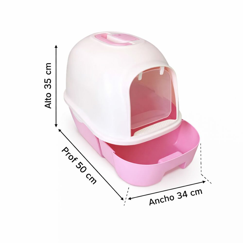 Caja De Arena Cerrada C&oacute;moda Para Gatos Arenero image number 18.0