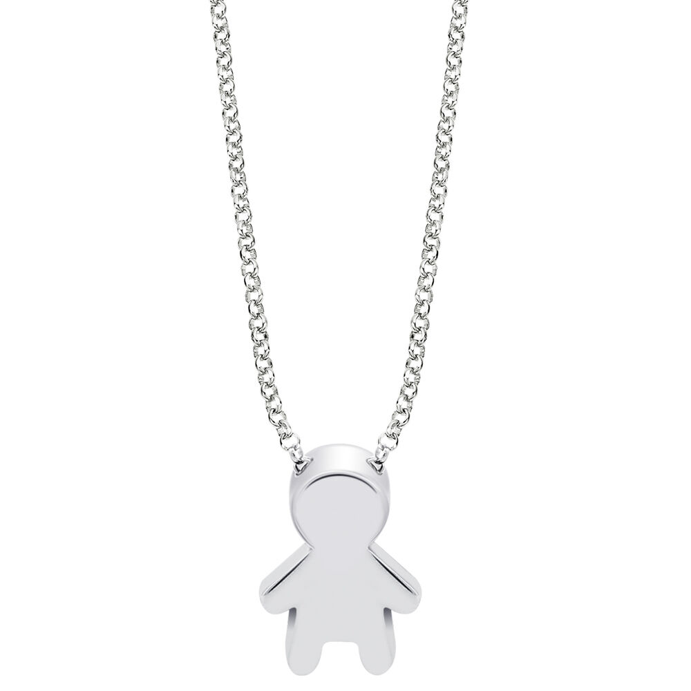 Collar Lp3756-1/1 Lotus Silver Mujer Mothers Love image number 0.0