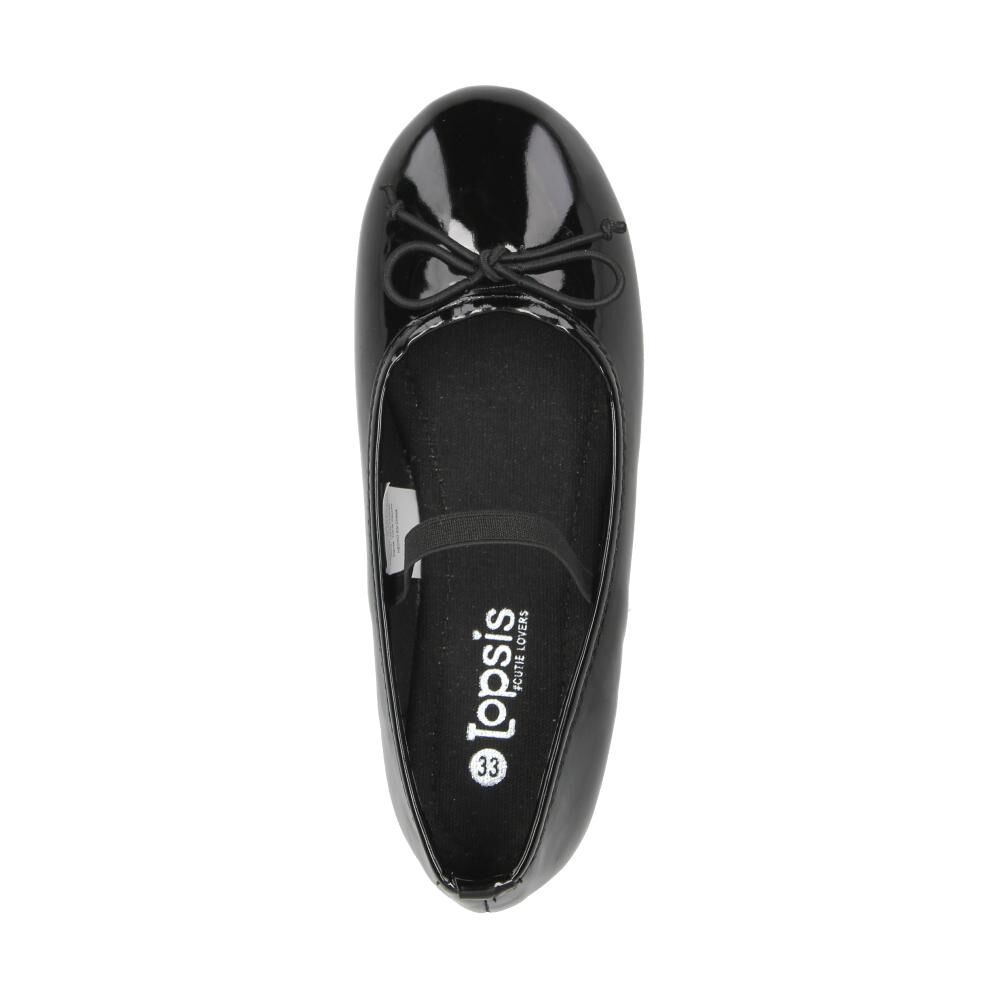 Zapato Infantil Niña Topsis Black image number 4.0