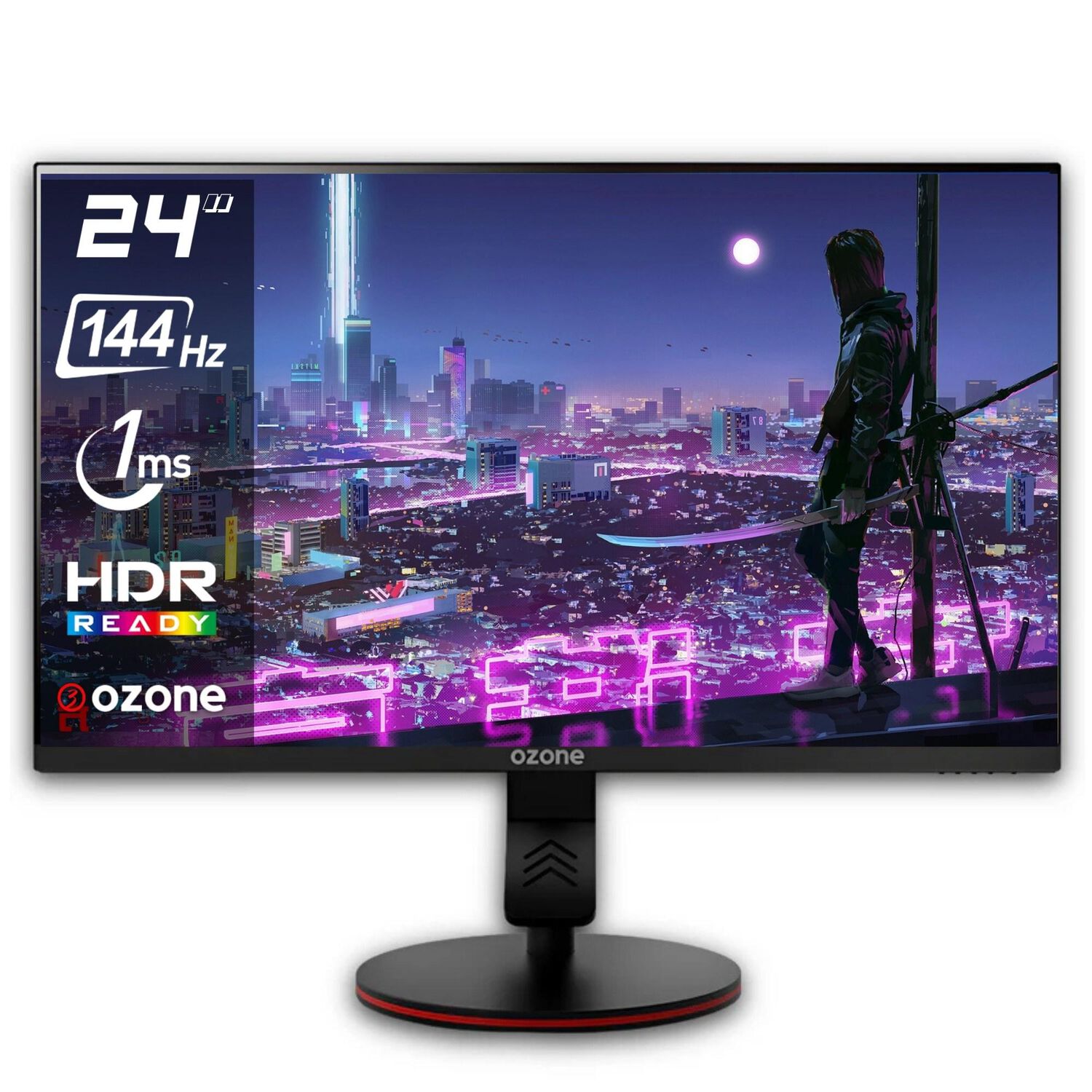 Monitor Gamer Ozone 24.5" Fhd 144hz 1ms + Free Sync & G-sync image number 0.0