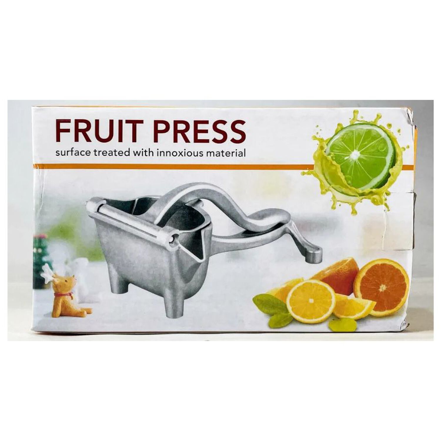 Exprimidor Manual Jugos De Fruta C&iacute;tricos De Aluminio image number 3.0