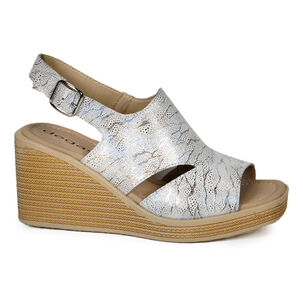 Sandalia Cuero Eines Beige