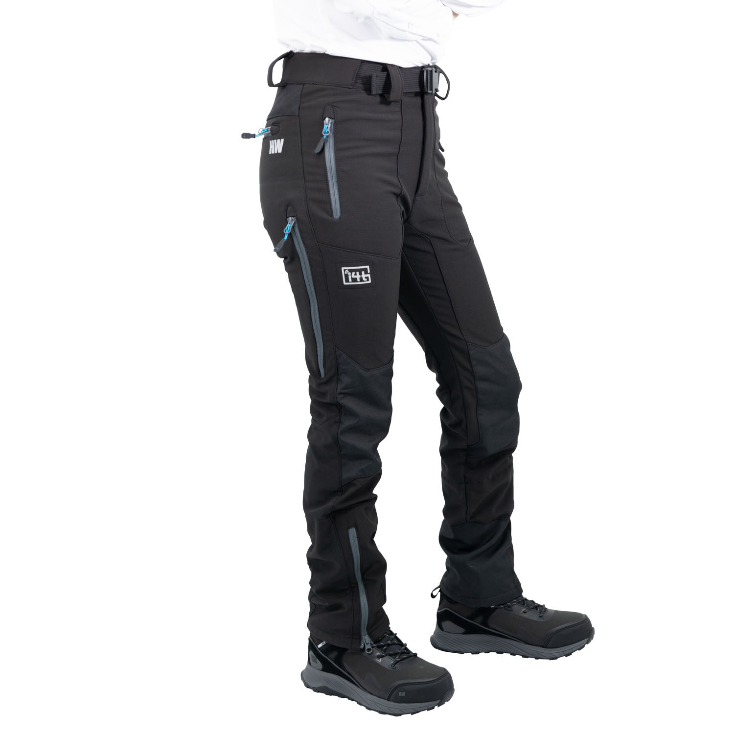 Pantal&oacute;n T&eacute;rmico Hw Wolverine Antiacido Negro Mujer image number 1.0