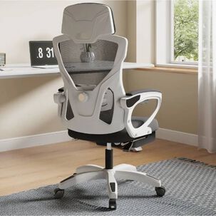 Silla De Oficina Ejecutiva Gamer Con Reposa Pie Reclinable