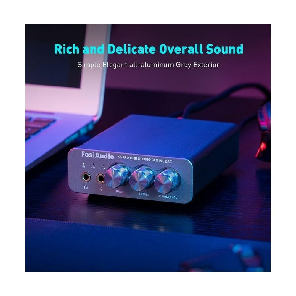 Amplificador De Aud&iacute;fonos Hifi 1000mw - Fosi Audio K5 Pro image number 5.0