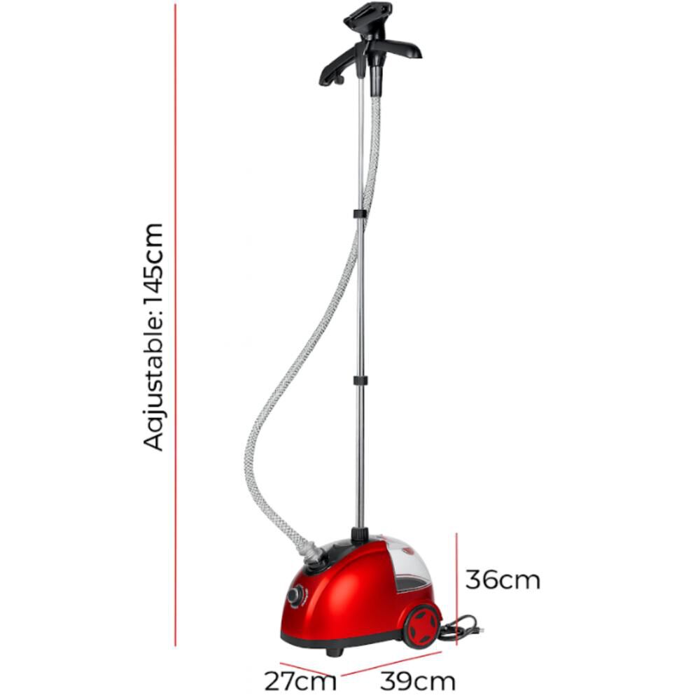 Plancha De Ropa A Vapor Vertical Con Ruedas 1800w Ajustable image number 2.0