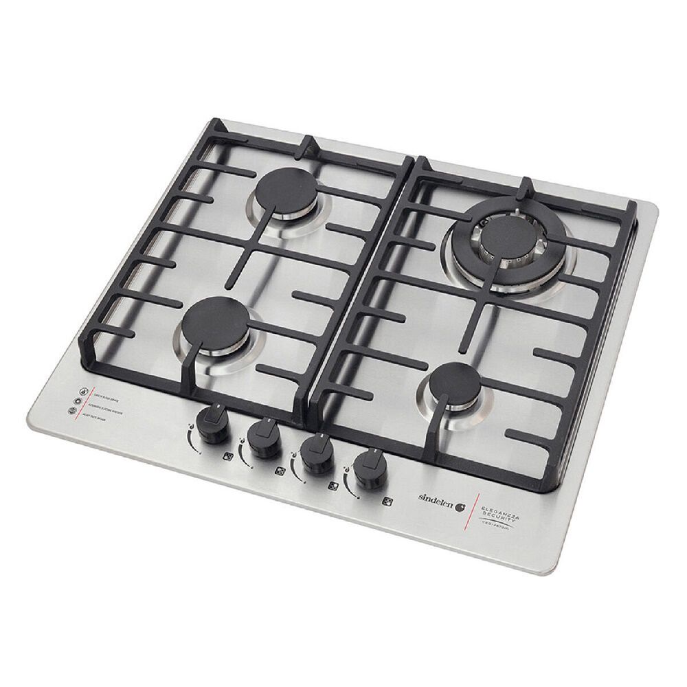 Encimera A Gas 4quemadores Sindelen Ceg-4670in image number 1.0