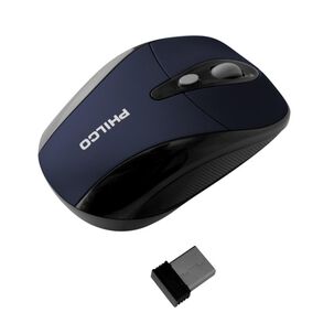 Mouse Usb 3 Botones Negro 122un