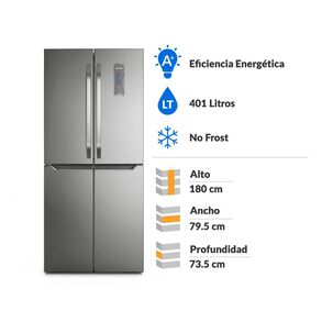 Refrigerador Side by Side Fensa DQ79S / No Frost / 401 Litros / A+