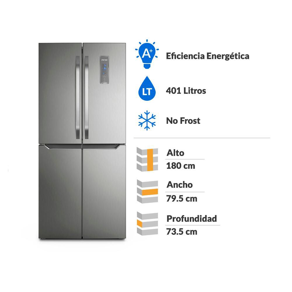 Refrigerador Side by Side Fensa DQ79S / No Frost / 401 Litros / A+ image number 1.0