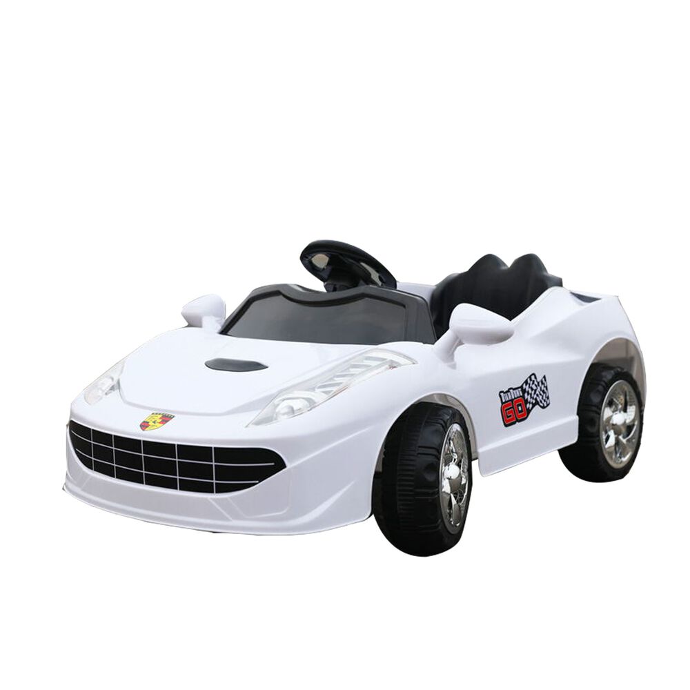 Auto A Bater&iacute;a Stingray Blanco Bebesit image number 0.0