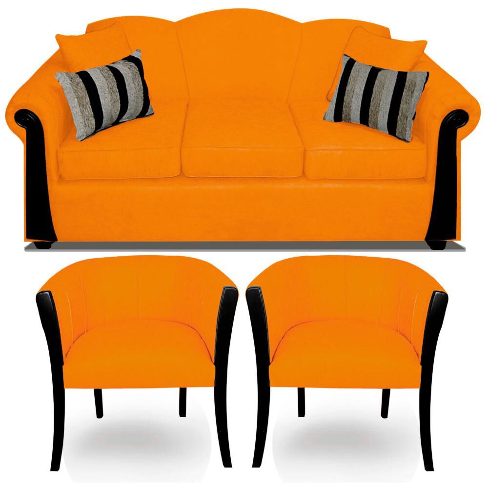 Juego De Living Elegant Detail Michigan 3c+ Sitiales / 5 Cuerpos image number 0.0