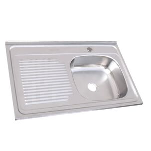 Lavaplatos Sobreponer 800x500 Izquierdo Monomando Splendid