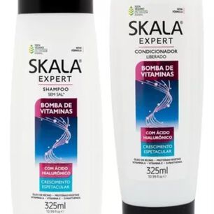 Kit Shampoo Y Acond Bomba De Vitaminas Skala Expert 650ml