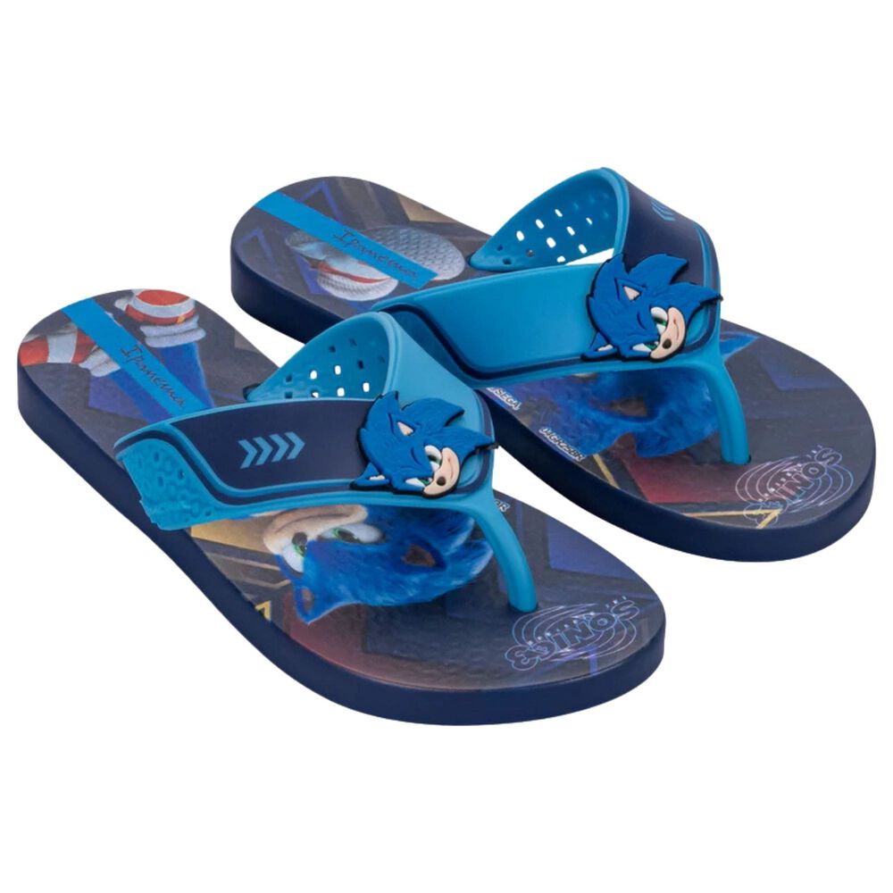 Sandalia Infantil Azul Sonic Speedrun Ipanema image number 0.0