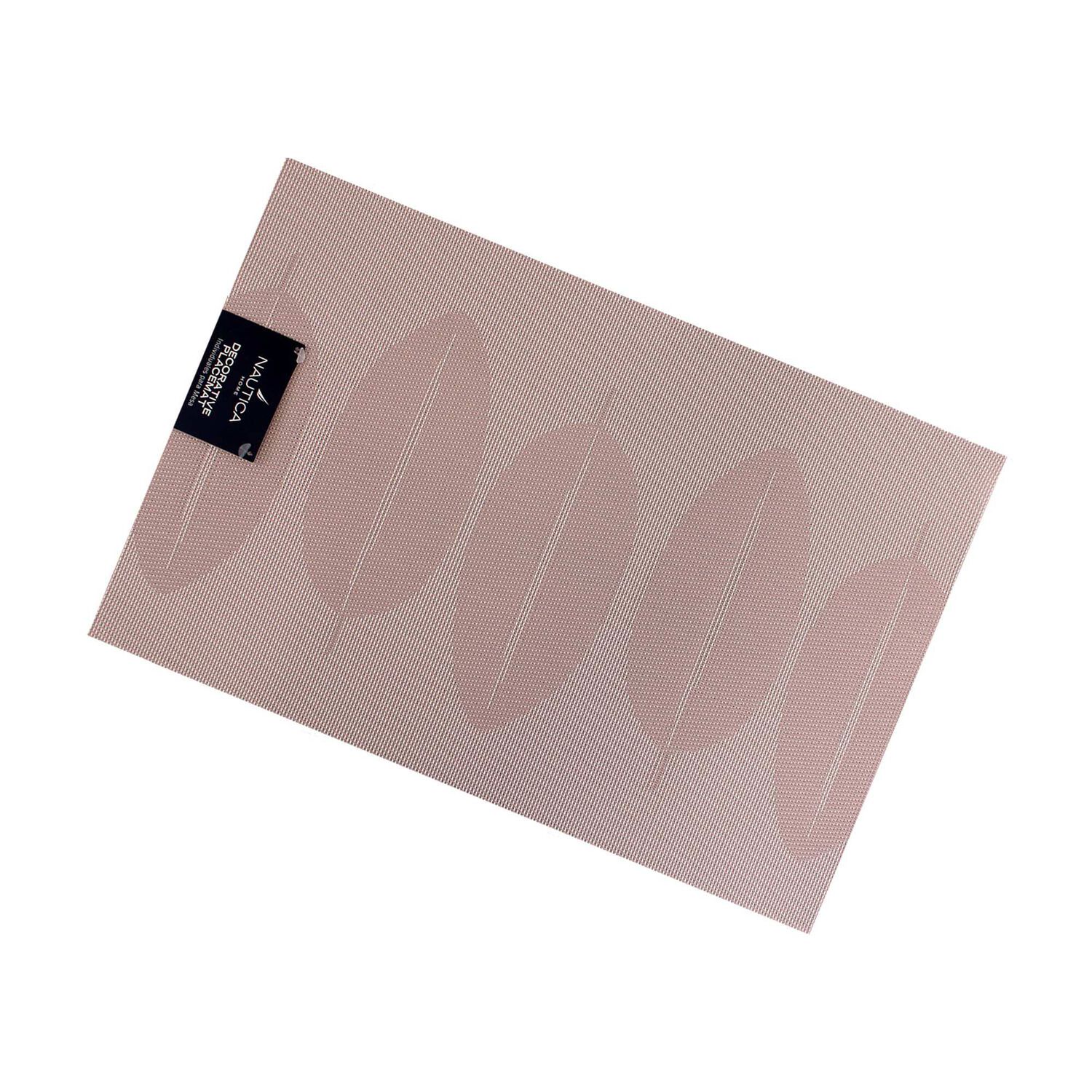 Pack 6 Individuales Nautica Home 45x30cm Reversible Hojas Rosa image number 3.0
