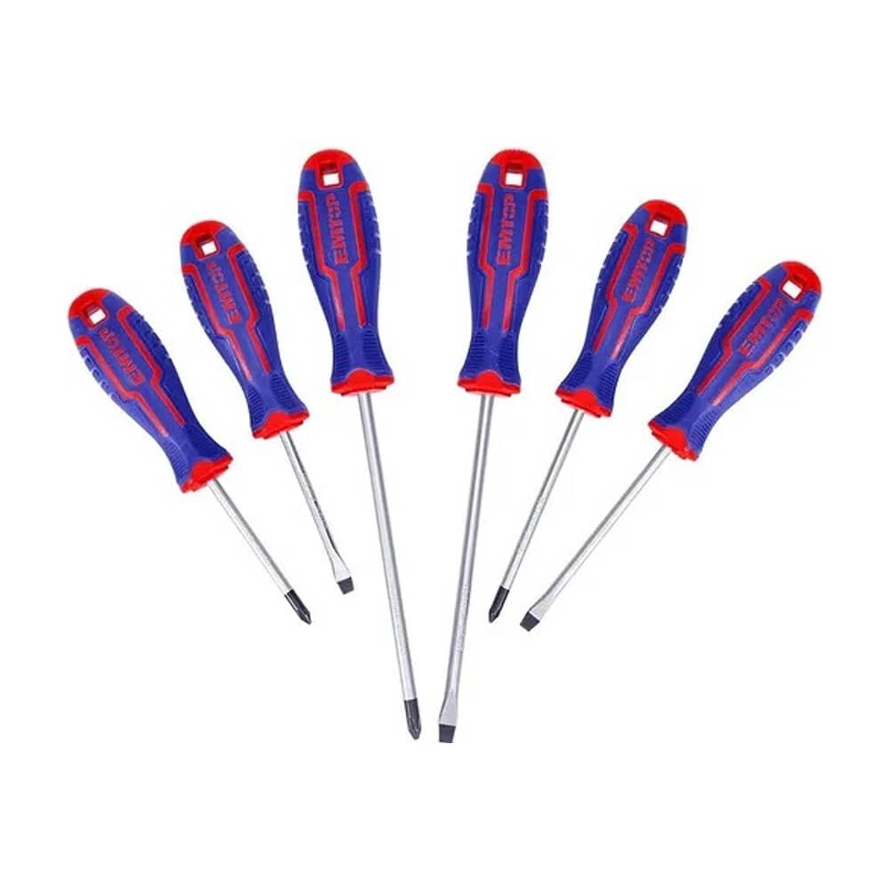 Pack De Destornilladores Emtop 6 Piezas Esst0602 image number 2.0