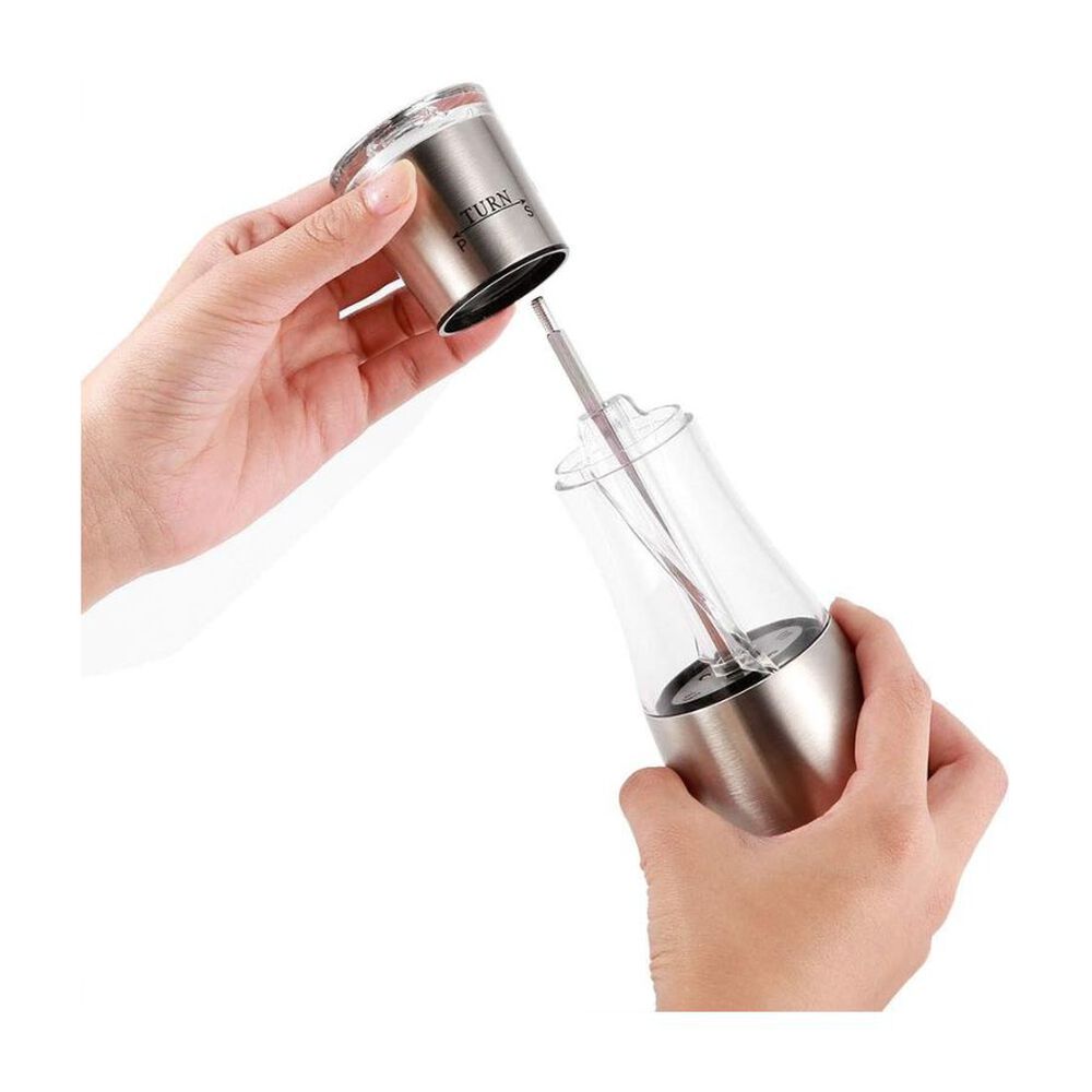 Molinillo De Pimienta De Acero Inoxidable Doble Para Cocina image number 3.0