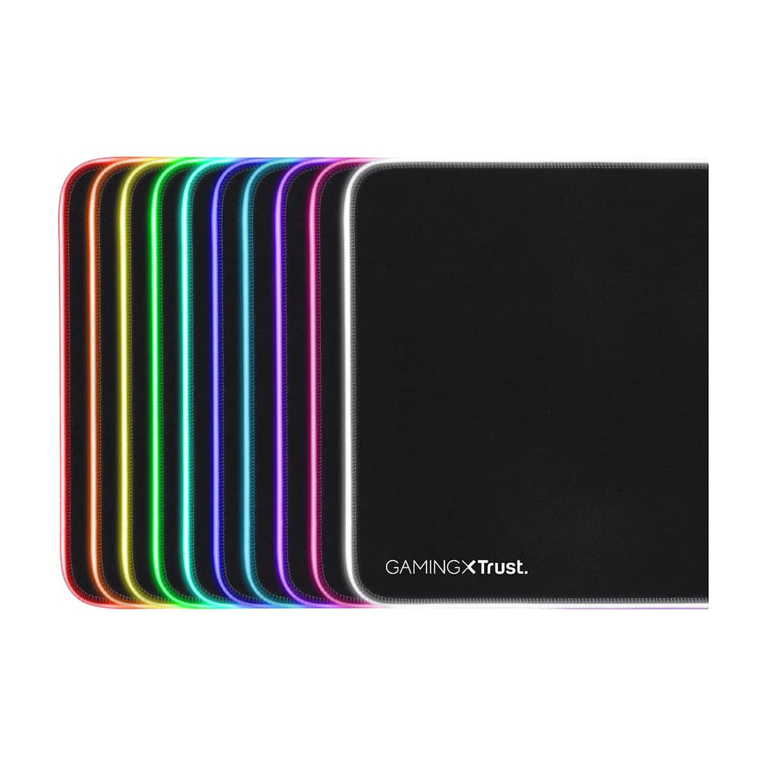 Mouse Pad Gamer Trust Glide L Rgb Con Hub Usb 4 Puertos image number 2.0