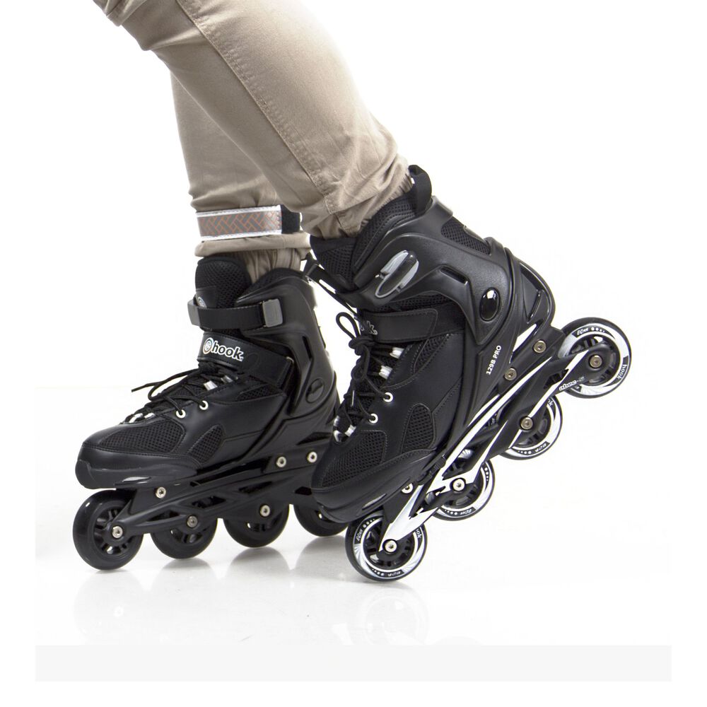 Patin Inline Roller Fitness Pro Adulto Negro Talla L Hook image number 7.0