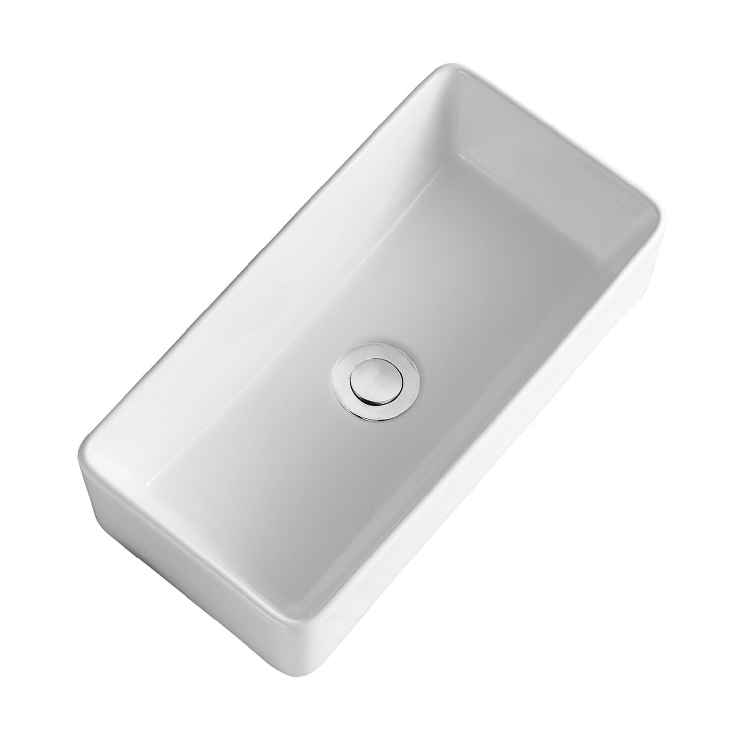 Lavamanos Sobreponer Domsa Slc934 Blanco 47x24x12 Cm image number 3.0
