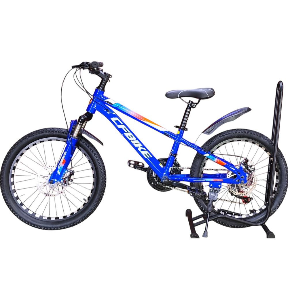 Bicicleta Aro 20 Cfbike Con Freno Disco Y 21 Vel. Azul image number 4.0