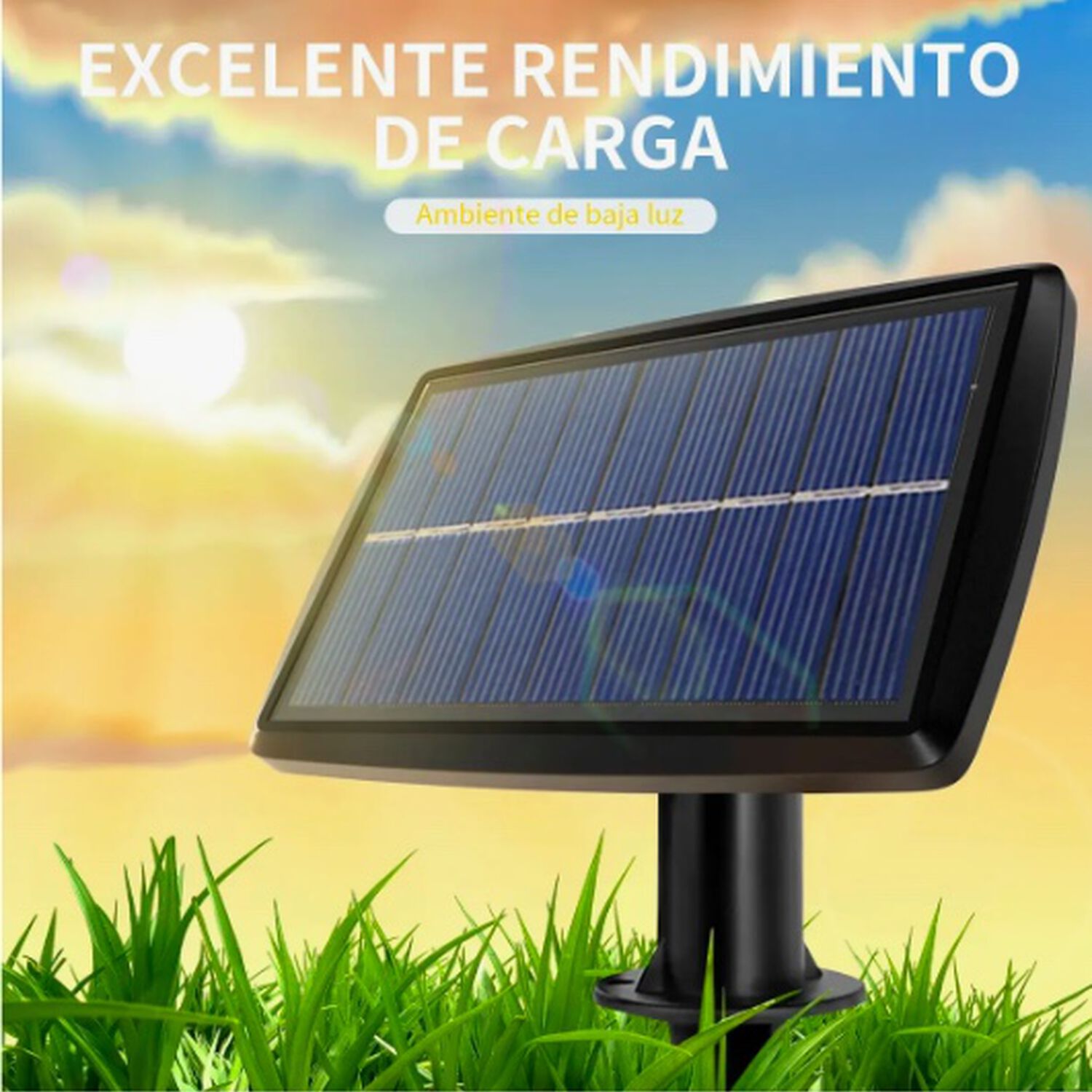 Guirnalda Solar 10 Led Ampolleta Calida 5 Mtrs image number 3.0