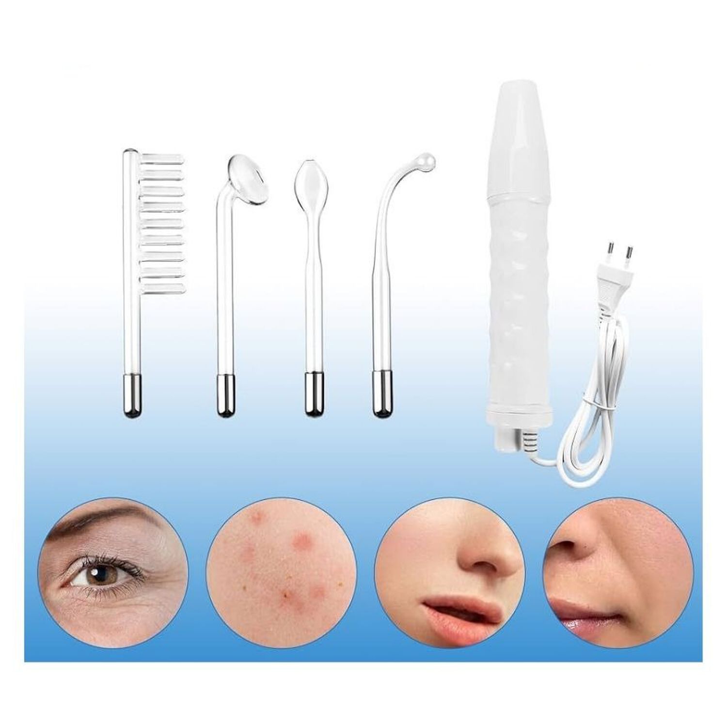 M&aacute;quina Alta Frecuencia Facial Port&aacute;til Profesional image number 3.0