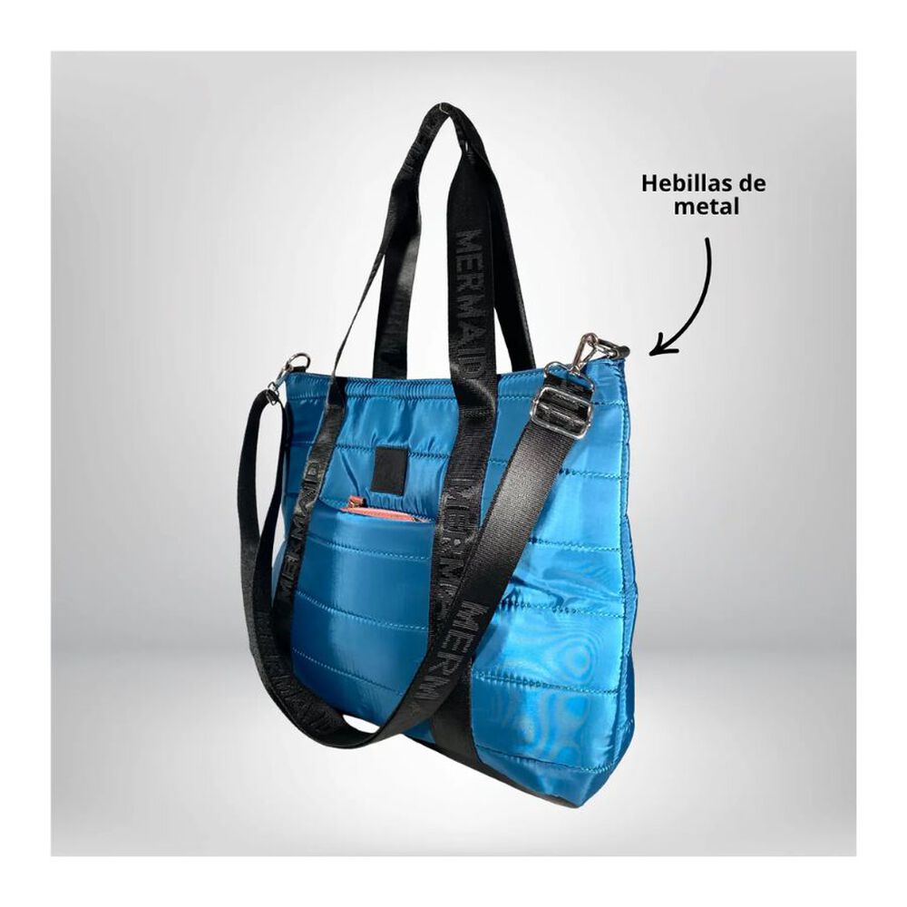 Bolso Tote Acolchado Estilo Casual image number 3.0
