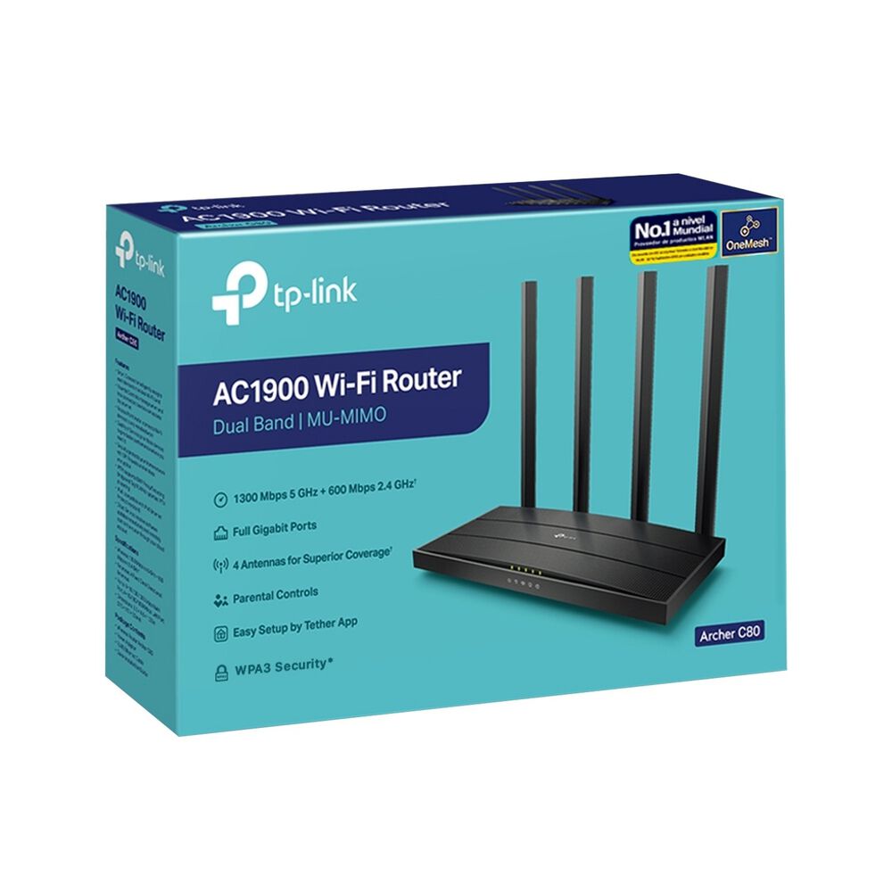 Router Tp-link Archer C80 Ac1900 Dual Band Mu-mimo 3×3 Mimo image number 4.0