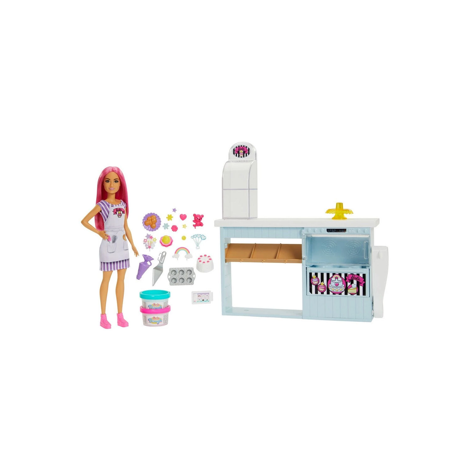 Barbie Careers Set De Reposter&iacute;a Para Decorar Mattel - Ps image number 0.0