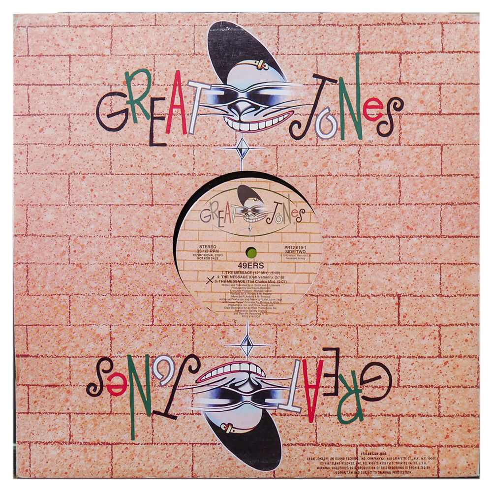 49ers - The Message | 12" Maxi Single Usado image number 0.0
